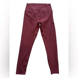 Free People Movement Leggings Medium Maroon